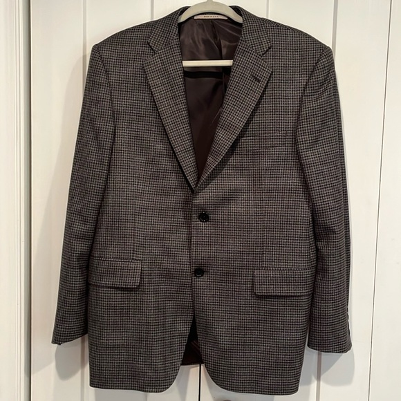 BURBERRY London Men’s Sport Coat Made in the USA 🇺🇸 52 Silk/ 48 Wool 40 SHT